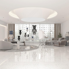 现代直播间3D模型下载